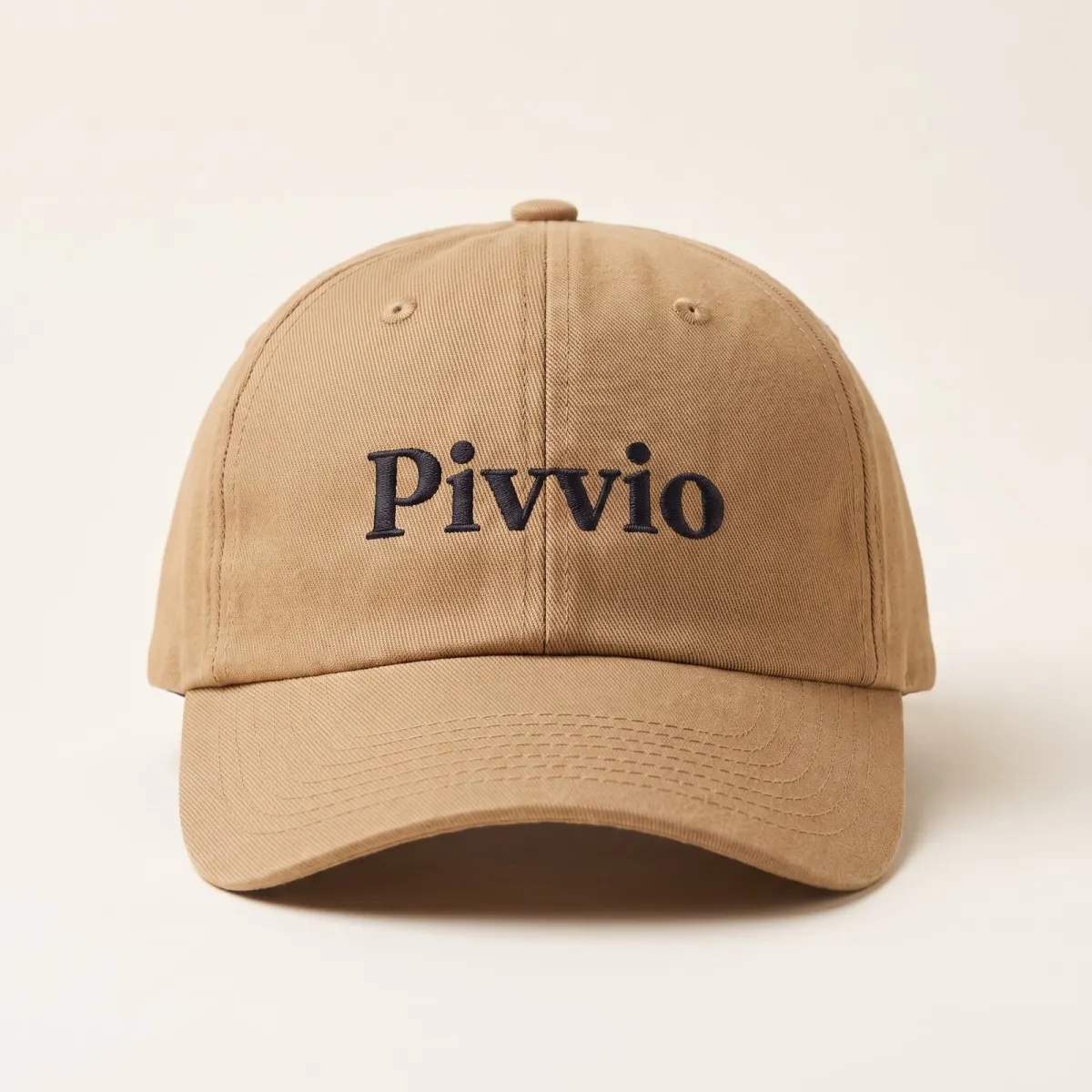 Six panel cap with the Pivvio logo
